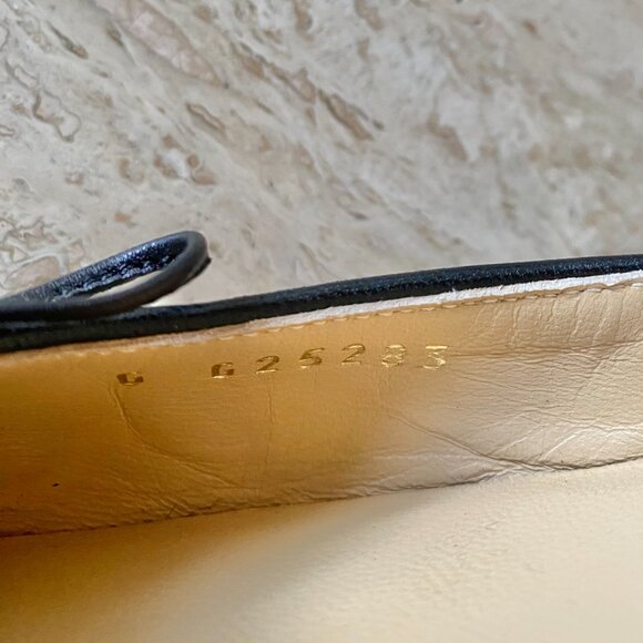 Vintage Chanel CC Bow Slingback Heels - Picture 10 of 10